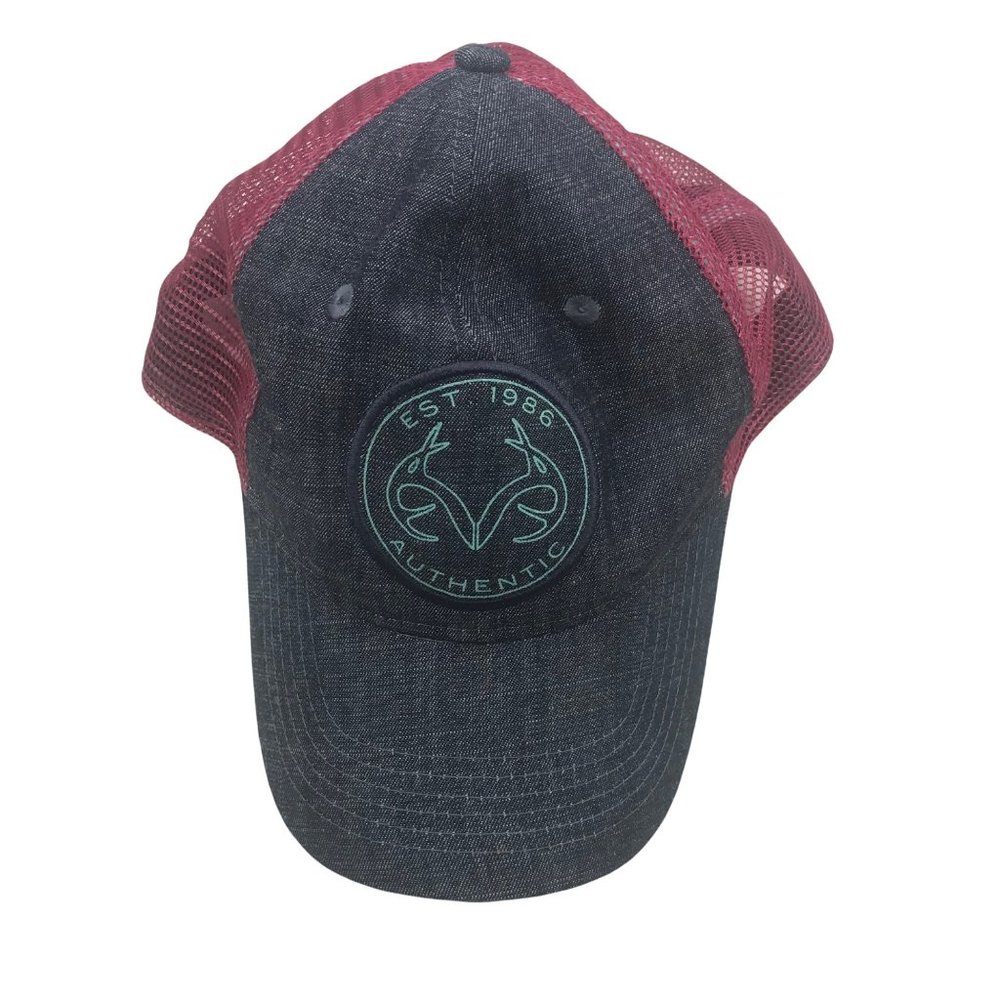 Realtree Women's Hook And Loop Adjustable Blue De… - image 1